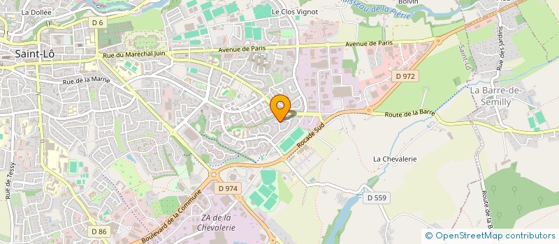 localisation de l'entreprise MONSIEUR ARNOLD LE BARBANCHON  SAINT-LO