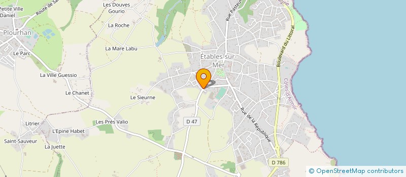localisation de l'entreprise MONSIEUR ARNOLD LE GALL à BINIC-ETABLES-SUR-MER