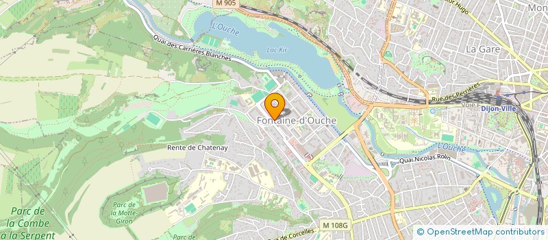 localisation de l'entreprise MONSIEUR ARNOLD MBEMBA  DIJON