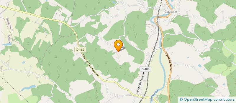 localisation de l'entreprise MONSIEUR ARNOLD NEDERPEL  CUZORN