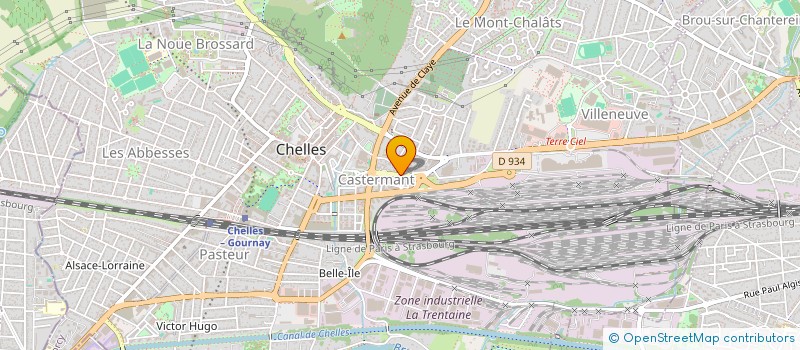 localisation de l'entreprise MONSIEUR ARNOLD NGUYEN à CHELLES