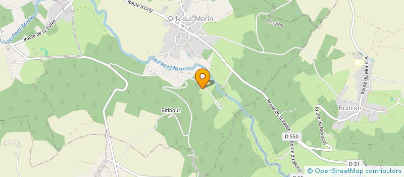 localisation de l'entreprise MONSIEUR ARNOLD PICARD  ORLY-SUR-MORIN