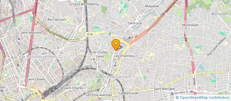 localisation de l'entreprise MONSIEUR ARNOLD PISANESCHI  MARSEILLE