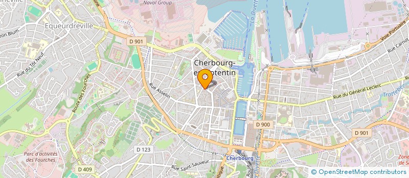 localisation de l'entreprise MONSIEUR ARNOLD TREBUIL à CHERBOURG-EN-COTENTIN