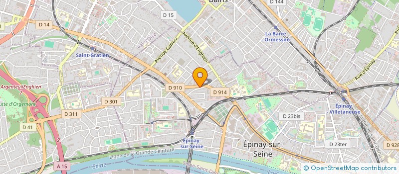 localisation de l'entreprise MONSIEUR ARNOLD ZOBO EDJOGO à EPINAY-SUR-SEINE