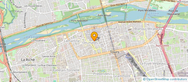 localisation de l'entreprise MONSIEUR ARNOLZ SNEESSENS  TOURS