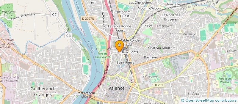 localisation de l'entreprise MONSIEUR ARNOUD GASNIER  BOURG-LES-VALENCE