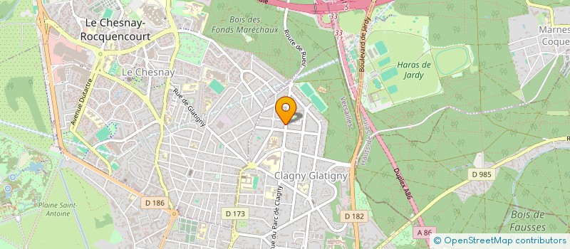 localisation de l'entreprise MONSIEUR ARNOULD COTTIN à VERSAILLES