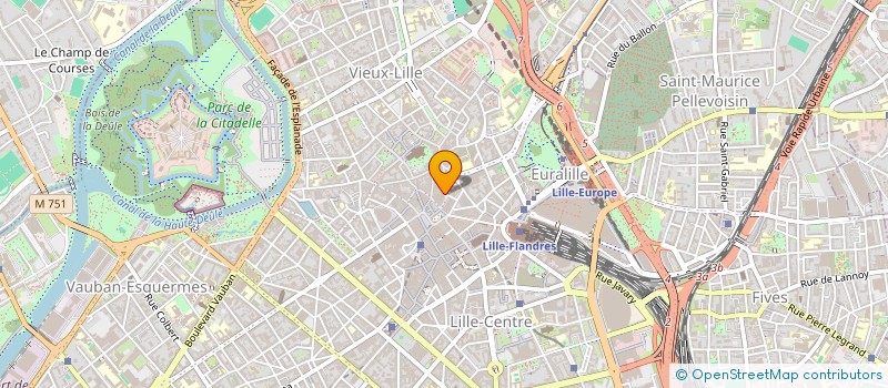 localisation de l'entreprise MONSIEUR ARNOULD DELOFFRE à LILLE