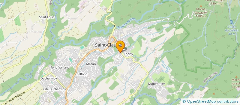 localisation de l'entreprise MONSIEUR ARNST DAVID RENELIEN  SAINT-CLAUDE