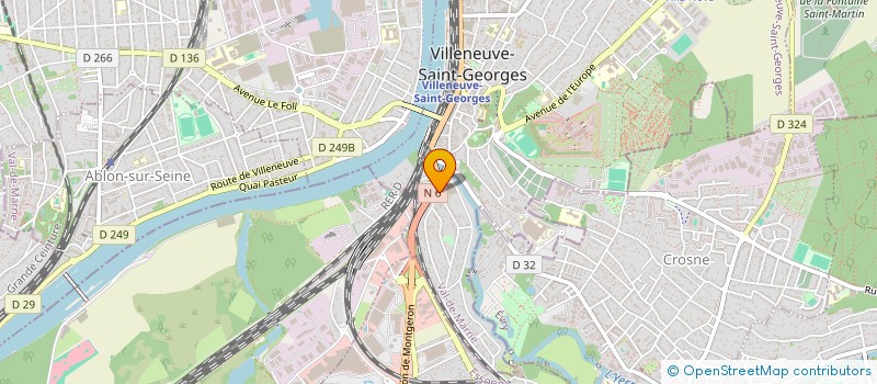 localisation de l'entreprise MONSIEUR ARNY RANDRIAMAMONJISOA  VILLENEUVE-SAINT-GEORGES