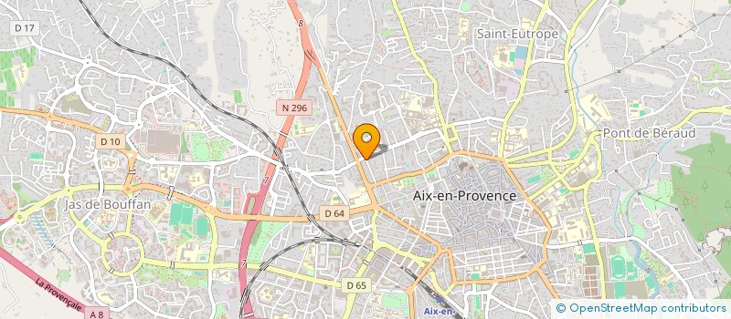 localisation de l'entreprise MONSIEUR AROLDO DOS SANTOS  AIX-EN-PROVENCE