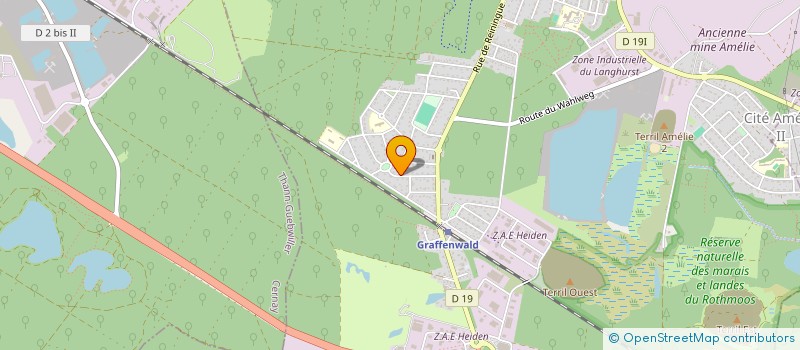 localisation de l'entreprise MONSIEUR AROLFO CARDIA  WITTELSHEIM