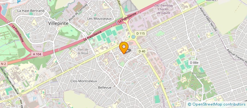 localisation de l'entreprise MONSIEUR AROMESINH PHANPHENGDY  PARIS