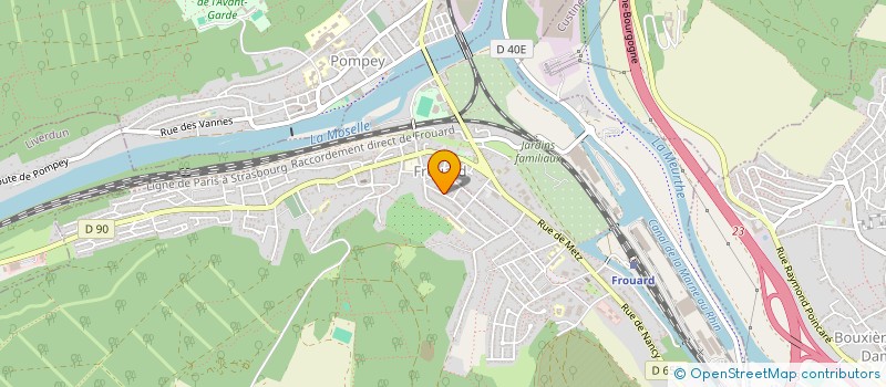 localisation de l'entreprise MONSIEUR ARON BACANU  FROUARD