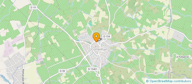 localisation de l'entreprise MONSIEUR ARON HILL  CORNEILHAN