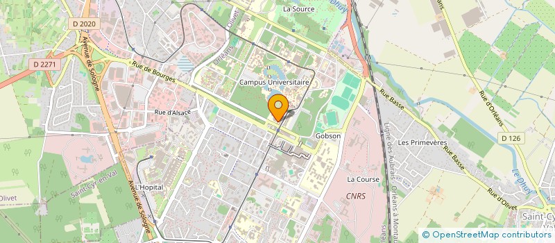 localisation de l'entreprise MONSIEUR ARON MENDES à ORLEANS