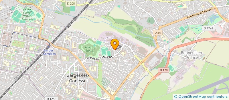 localisation de l'entreprise MONSIEUR ARONA DIALLO  GARGES-LES-GONESSE