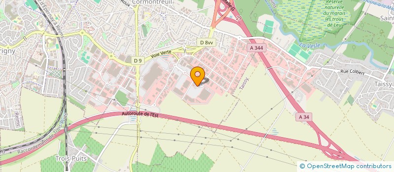 localisation de l'entreprise MONSIEUR AROUN DIVIEN  CORMONTREUIL