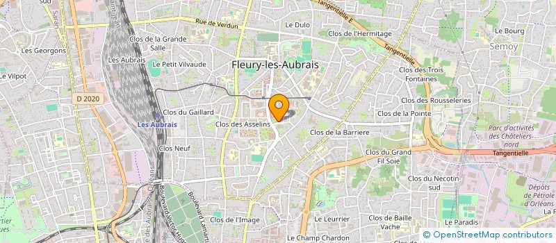 localisation de l'entreprise MONSIEUR AROUN MOUSSAIEV à FLEURY-LES-AUBRAIS