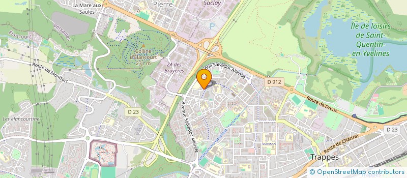 localisation de l'entreprise MONSIEUR AROUNA DANIOKO  TRAPPES