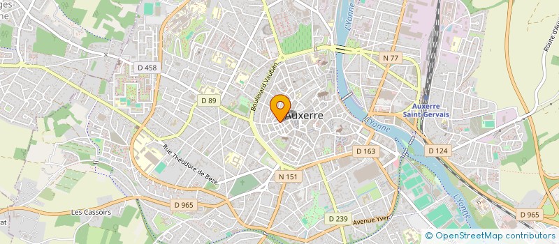 localisation de l'entreprise MONSIEUR AROUNA DIALLO à AUXERRE