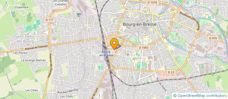 localisation de l'entreprise MONSIEUR AROUNA KONE à BOURG-EN-BRESSE