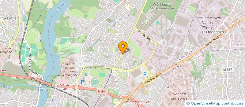 localisation de l'entreprise MONSIEUR AROUNA SANGARE à NANTES