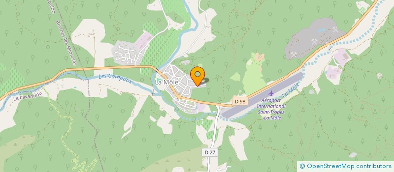 localisation de l'entreprise MONSIEUR ARPAD VASS  LA MOLE