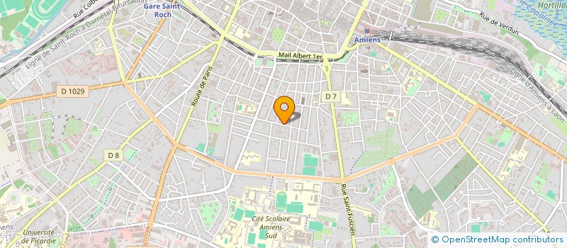 localisation de l'entreprise MONSIEUR ARPADE LEROUX  AMIENS