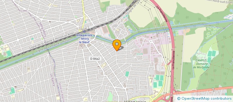 localisation de l'entreprise MONSIEUR ARPUTHURAJ AROKIARAJ  VILLEPARISIS