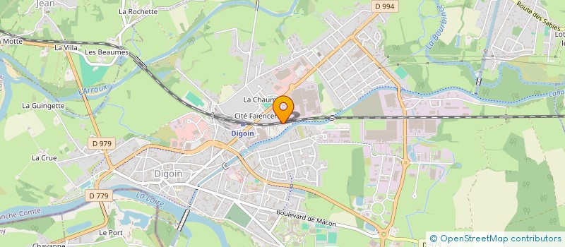 localisation de l'entreprise MONSIEUR ARQILEA RESULI à DIGOIN