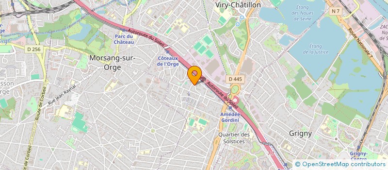 localisation de l'entreprise MONSIEUR ARRAFAT BENSALEM à VIRY-CHATILLON