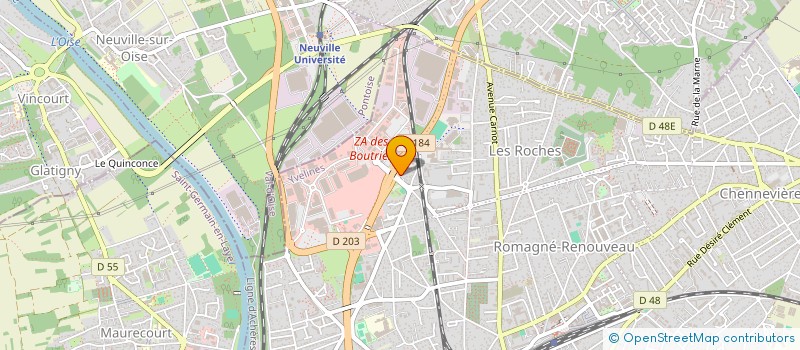 localisation de l'entreprise MONSIEUR ARRAO CAMMANDA  CONFLANS-SAINTE-HONORINE