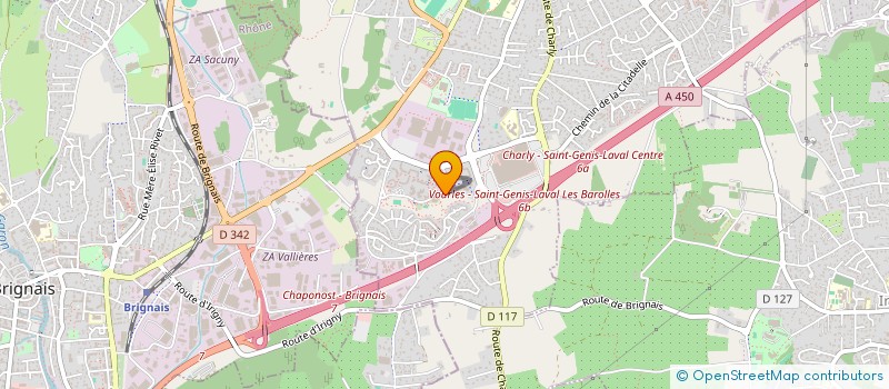 localisation de l'entreprise MONSIEUR ARRIS HAROUN  SAINT-GENIS-LAVAL