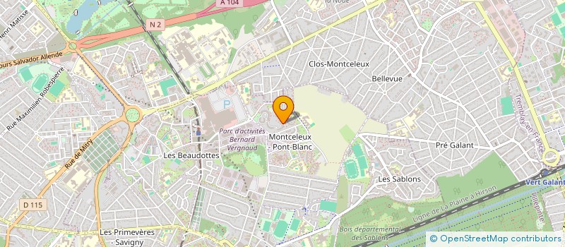 localisation de l'entreprise MONSIEUR ARRYSTOTE MAYABHU à SEVRAN