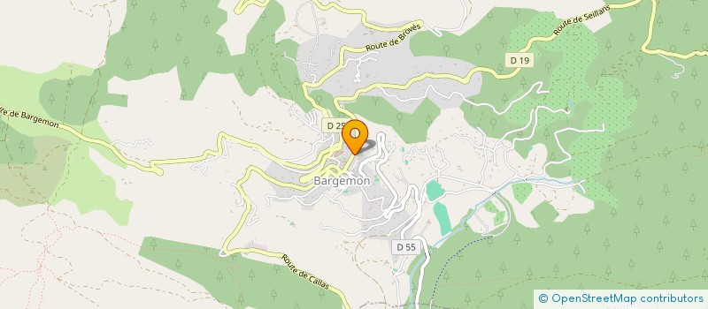 localisation de l'entreprise MONSIEUR ARSEEN AL BANAA  BARGEMON