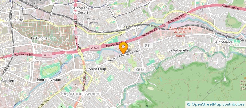 localisation de l'entreprise MONSIEUR ARSEN ABELIAN  MARSEILLE