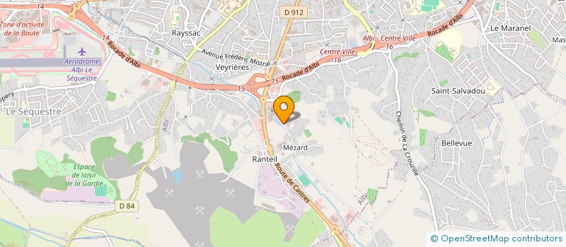 localisation de l'entreprise MONSIEUR ARSEN AKULIAN à ALBI