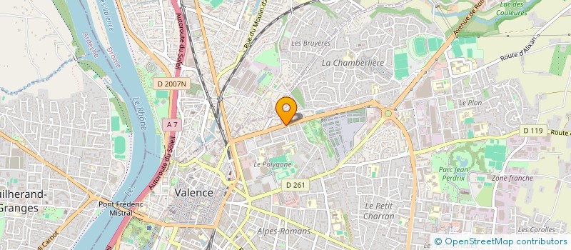 localisation de l'entreprise MONSIEUR ARSEN ARUSTAMIAN à VALENCE