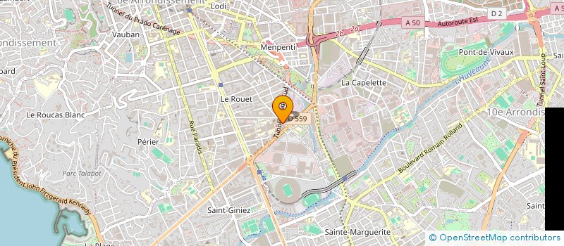 localisation de l'entreprise MONSIEUR ARSEN GEVORGYAN à MARSEILLE
