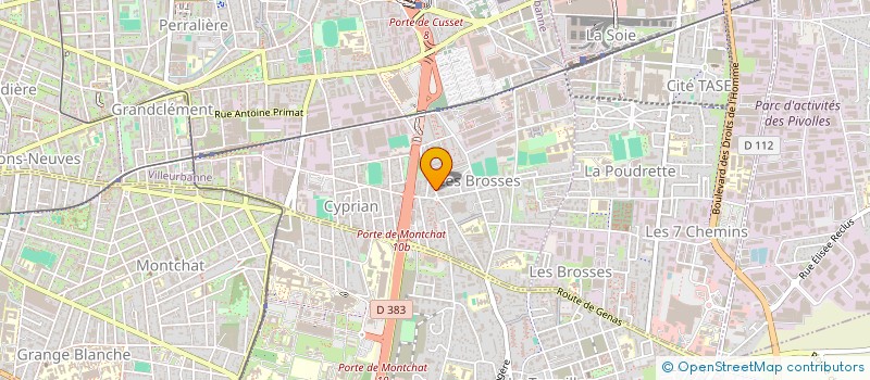 localisation de l'entreprise MONSIEUR ARSEN GHAZARYAN  VILLEURBANNE