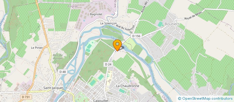 localisation de l'entreprise MONSIEUR ARSEN GRIGORYAN à COGNAC