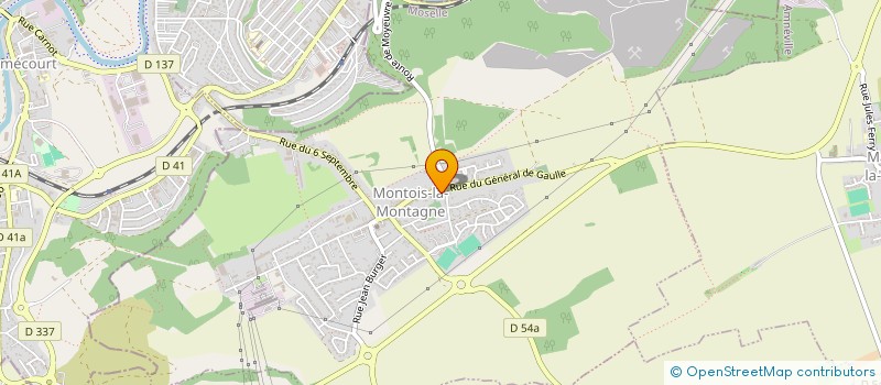 localisation de l'entreprise MONSIEUR ARSEN HAXHILLARI  MONTOIS-LA-MONTAGNE