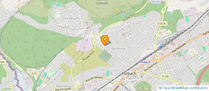 localisation de l'entreprise MONSIEUR ARSEN PETROSYAN  FORBACH