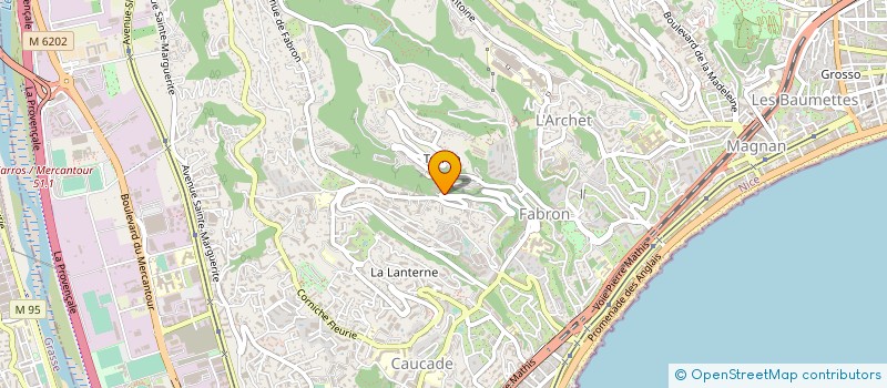 localisation de l'entreprise MONSIEUR ARSEN SARATELIAN à NICE