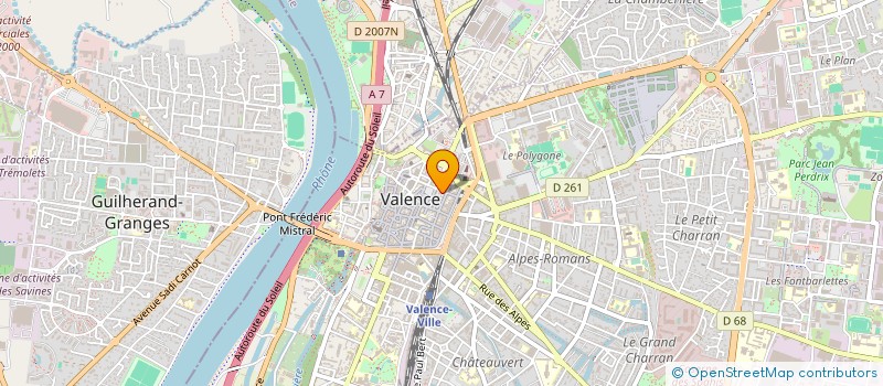 localisation de l'entreprise MONSIEUR ARSEN VARDANYAN à VALENCE