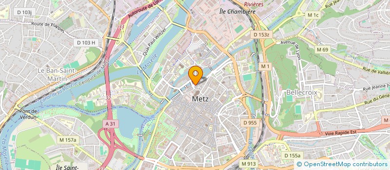 localisation de l'entreprise MONSIEUR ARSENE AKAME  METZ