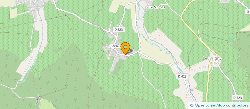 localisation de l'entreprise MONSIEUR ARSENE BAILLET  MAREUIL-LE-PORT