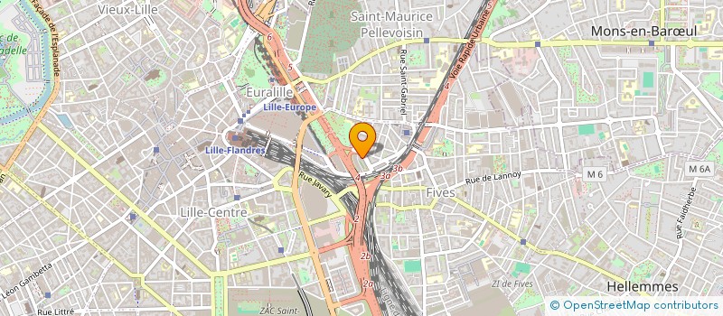 localisation de l'entreprise MONSIEUR ARSENE BALABEKIAN à LILLE